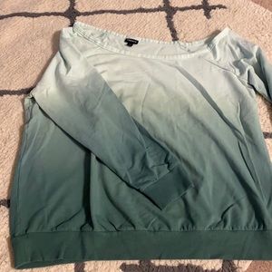 Torrid Off Shoulder Sweatshirt